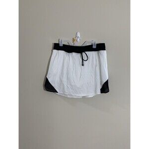 Flex Time Black And White Women’s Athletic Skort  Size Extra Large